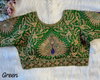 Rk Blouse Peacock Embroidery Work Wedding Wear Blouse Wholesale Market In Surat
